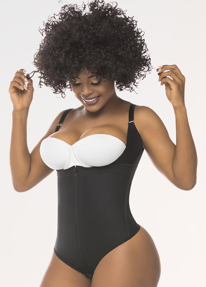 Body Faja Tipo Brasilera con Espalda Alta | Salome 351 LIQUIDACIÓN