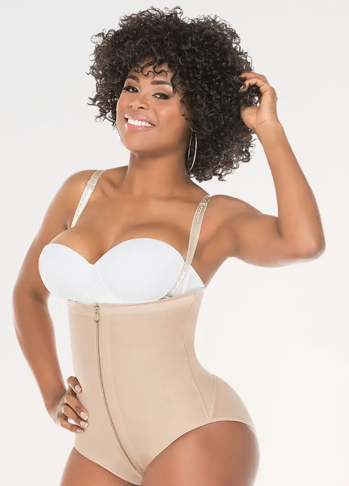 Faja Colombiana Salome 418: Body Panty Strapless