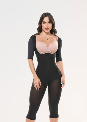 Faja Post-Lipo Salome 519 C: Con Mangas | Compresión media