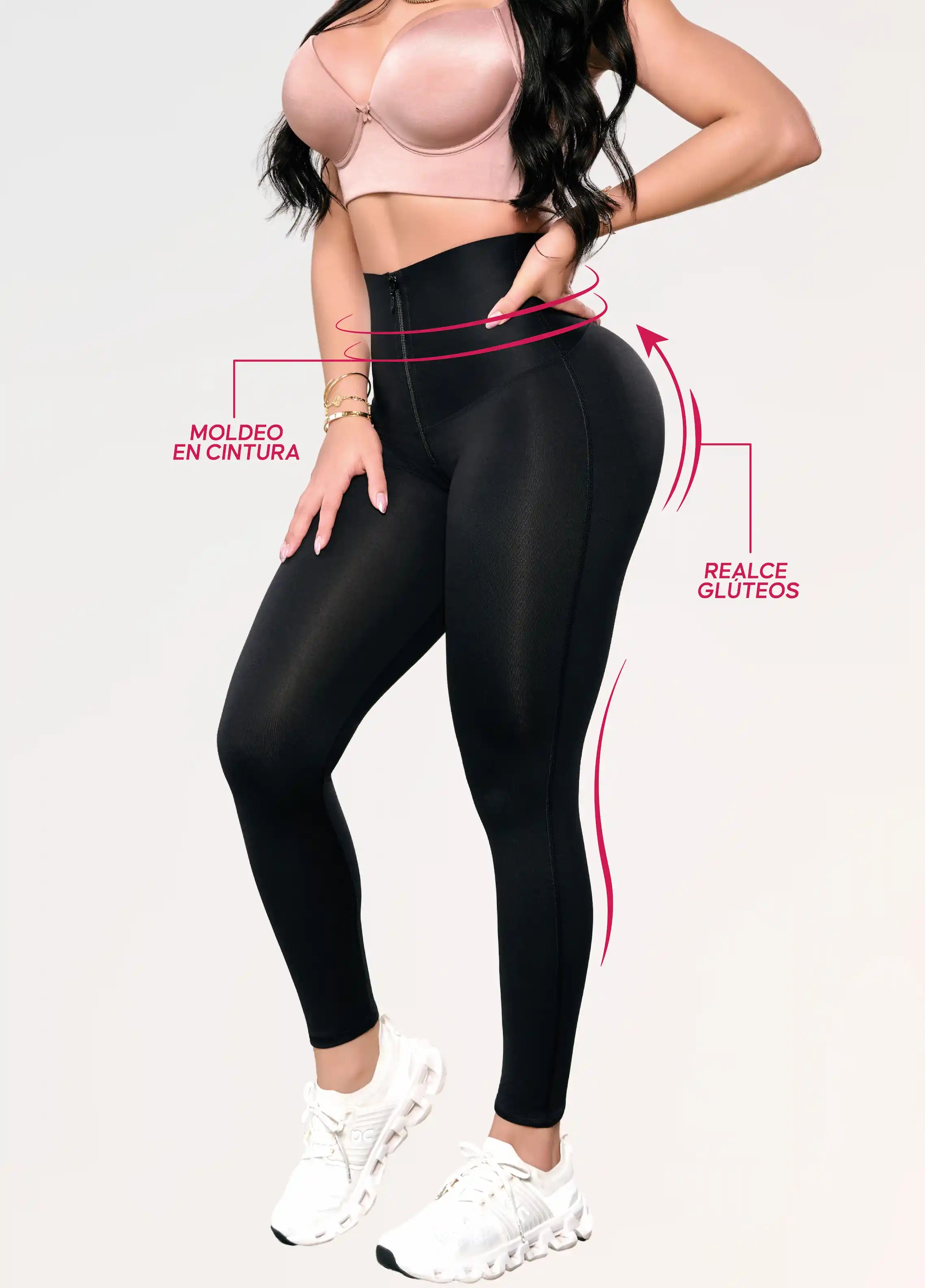 Legging Moldeador: Control Abdomen + Realce de Glúteos | Salome 6501ZF