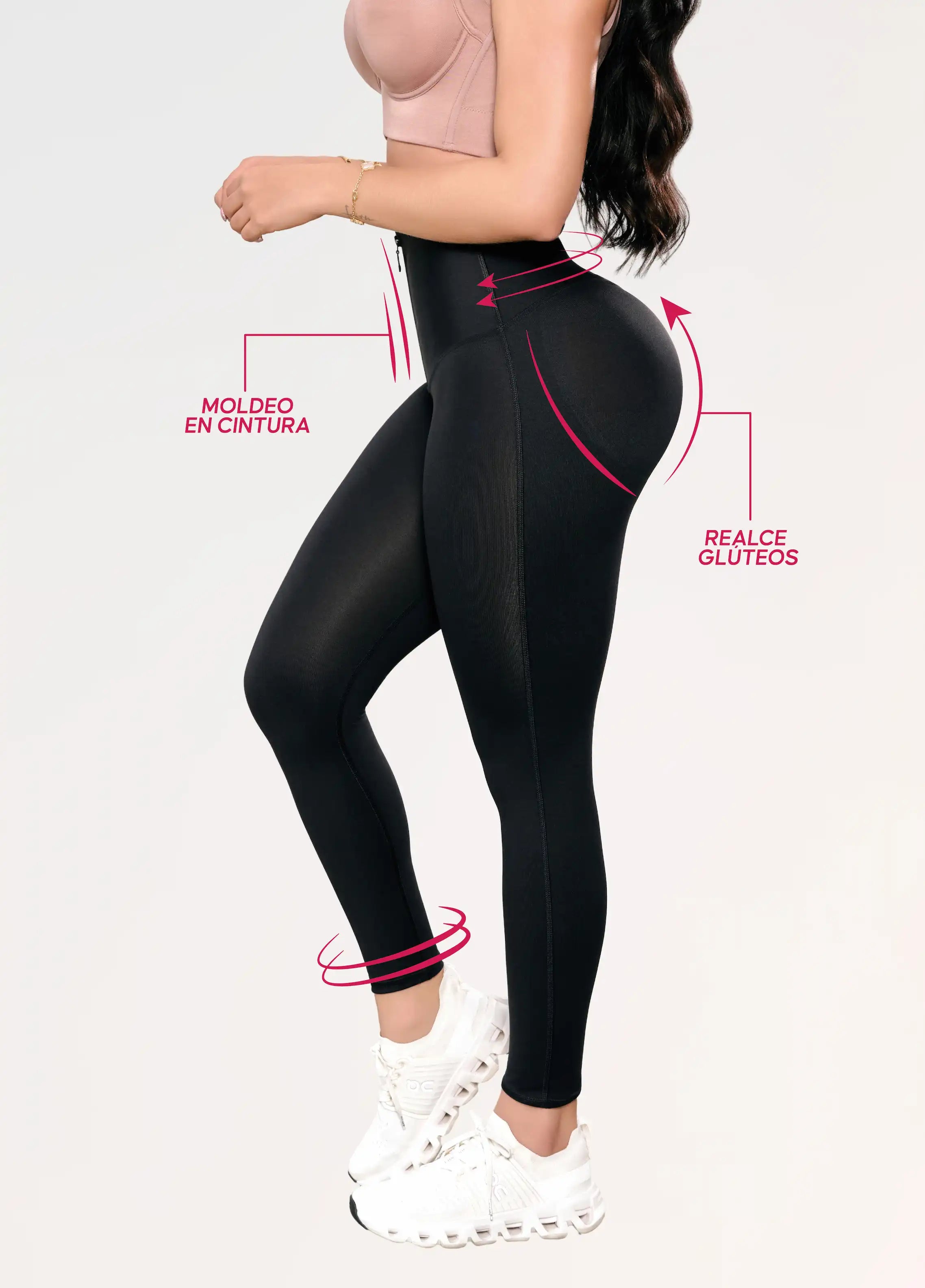 Legging Moldeador: Control Abdomen + Realce de Glúteos | Salome 6501ZF