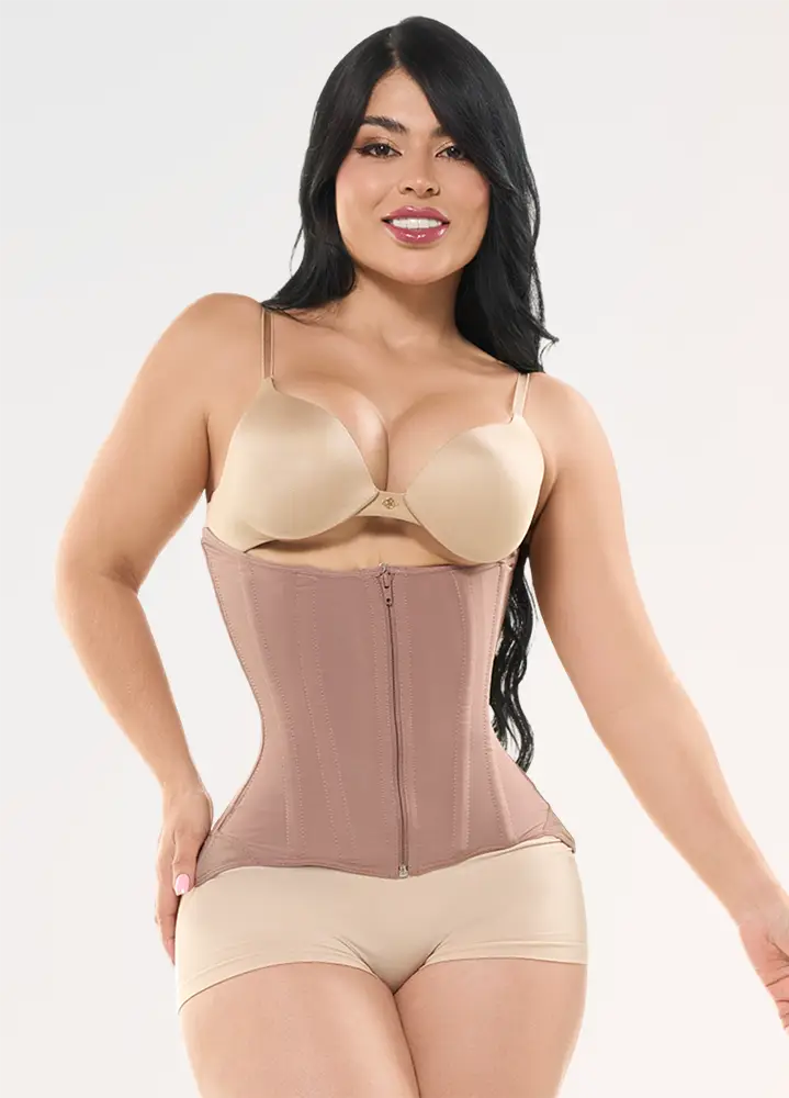 High-Back Double-Closure Waist Trainer