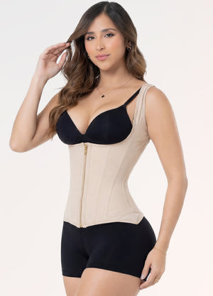 Faja Chaleco: Moldea cintura, espalda y corrige postura | Salome 7013