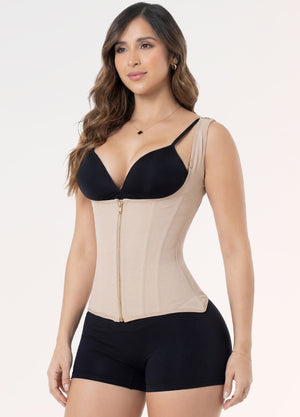 Faja Chaleco: Moldea cintura, espalda y corrige postura | Salome 7013