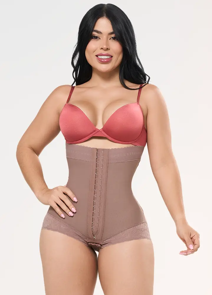 Faja Body Salome 412 CCB | Control de Abdomen y Glúteos Strapless