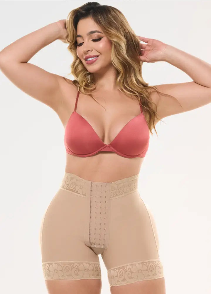 Faja Salome Short 614-B | Realce de Glúteos Invisible | Uso Diario