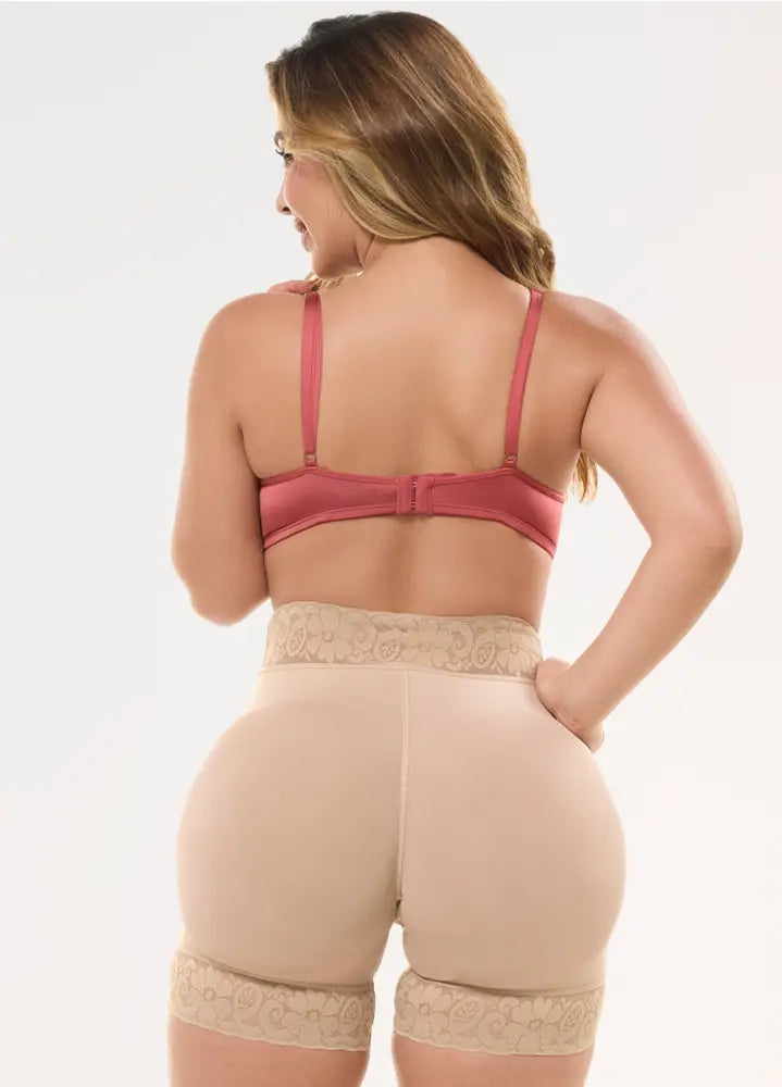 Faja Salome Short 614-B | Realce de Glúteos Invisible | Uso Diario