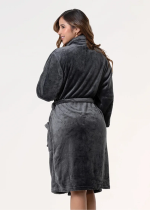 Bata de Microfibra Salome: Extra Suave para Recuperación Post Quirúrgica