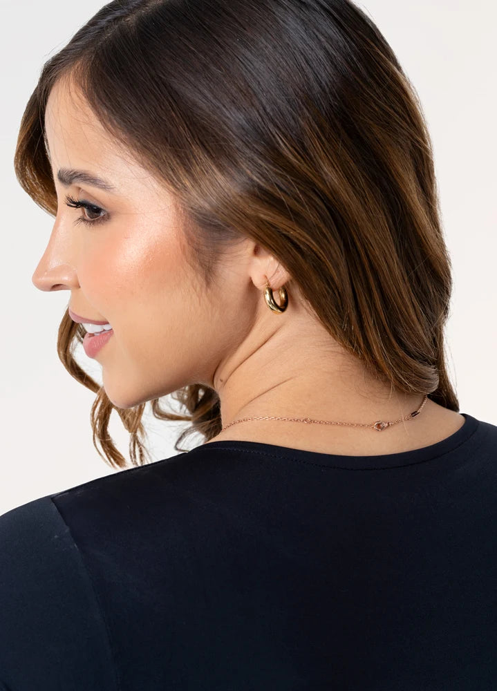 Body Manga Corta Salome 01L5 | Body Mujer Elegante y Sin Costuras