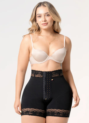 Short Moldeador Tiro Alto: Control Abdominal y Efecto Levanta Cola | Salome TC09L5