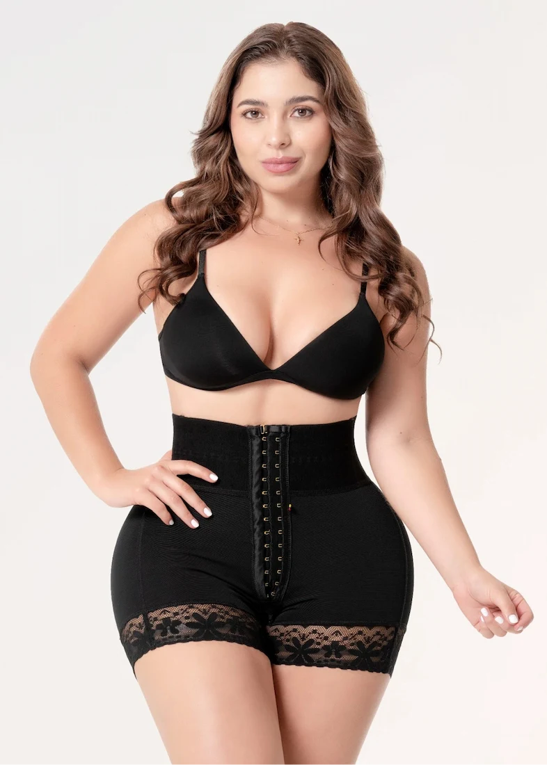 Faja Short Levanta Cola: Cintura extra alta | Salome 07L5
