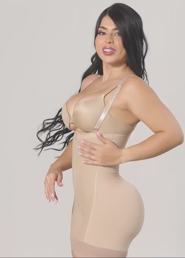 Faja Salome 527-3: Strapless, discreta y con alta compresión